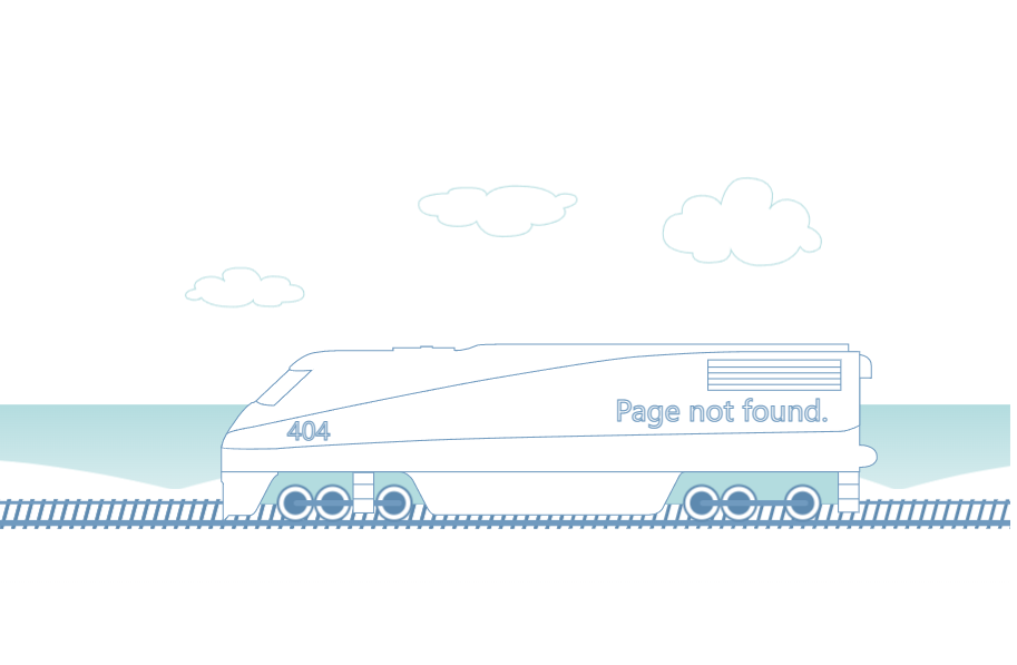 诗和远方火车动画404错误页面模板免费下载-QQ沐编程