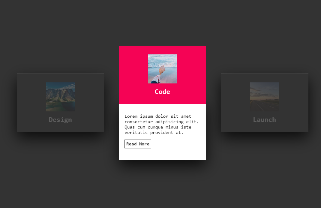 CSS3实现的鼠标悬停卡片展开文字信息特效代码-QQ沐编程
