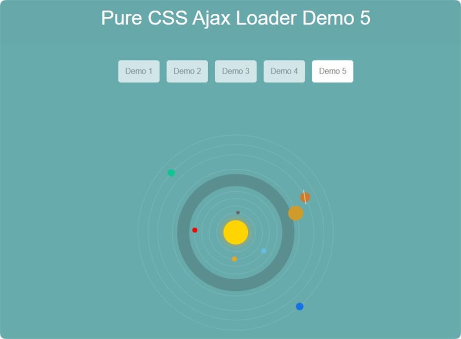 5种纯css3炫酷加载loading动画特效源码-QQ沐编程