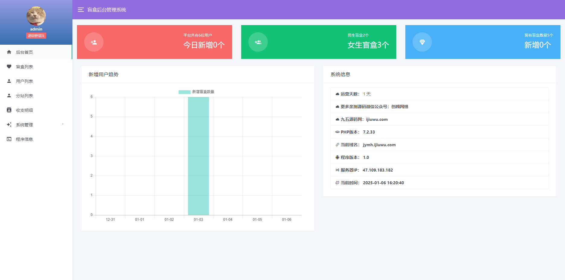 图片[3]-新版免公众号交友恋爱盲盒源码-QQ沐编程